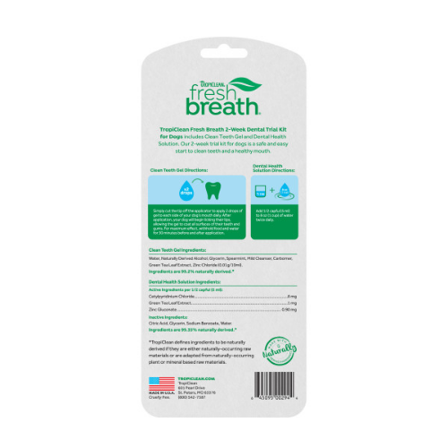 FBTLKT-IN ropiClean Fresh Breath Dental Trial Kit for Dogs 2